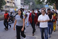 Govinda and Shaan at Surya Sunshine Walkathon Photos